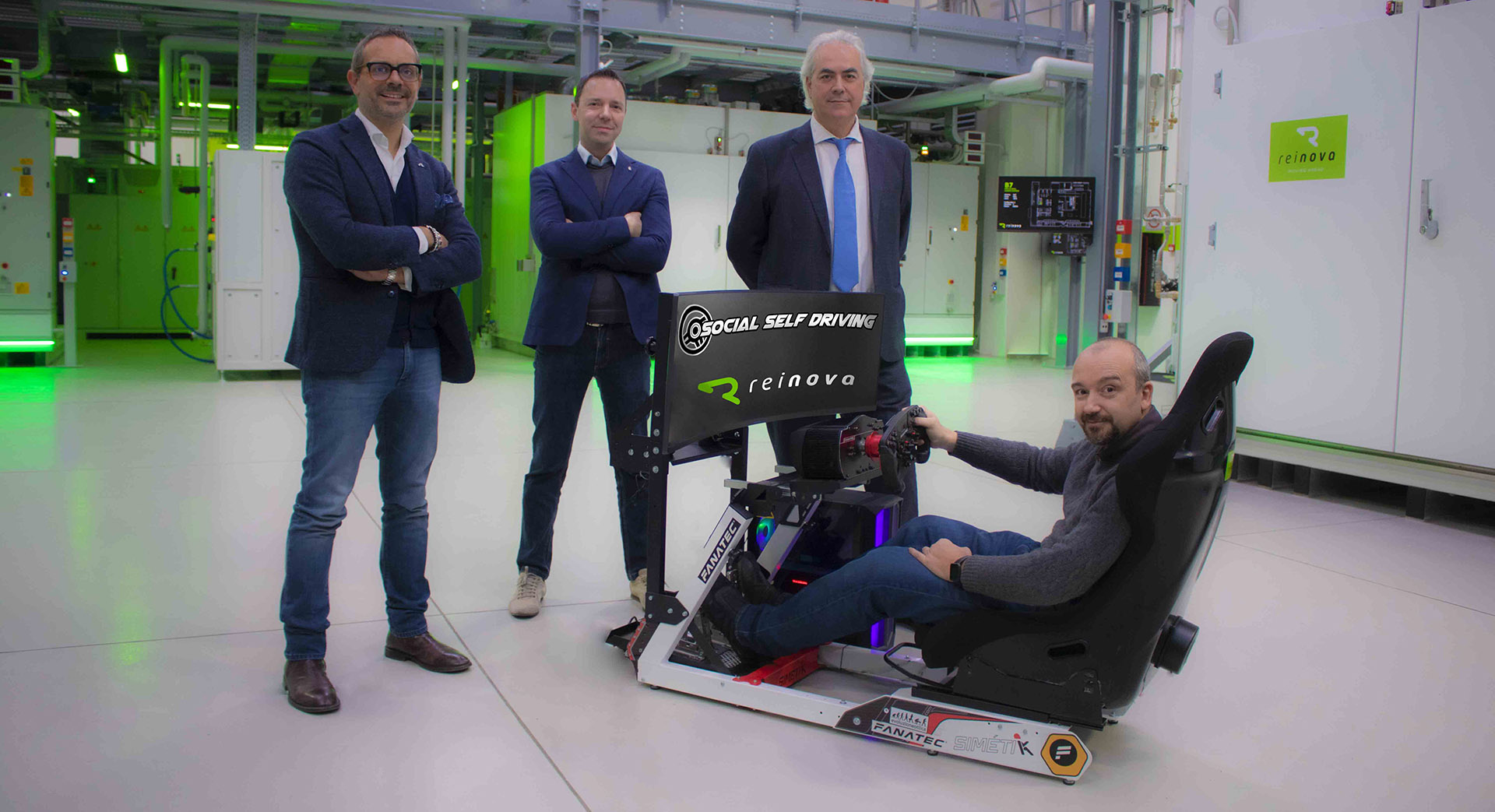 Reinova and Social Self Driving sign an agreement for the development of an innovative new Self-Driving and Semi-Self-Driving system
